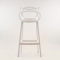 Барный стул Barneo N-235 Masters, белый, design Phillip Stark в Режи - rezh.mebel24.online | фото 3