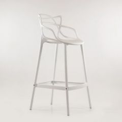 Барный стул Barneo N-235 Masters, белый, design Phillip Stark в Режи - rezh.mebel24.online | фото 5