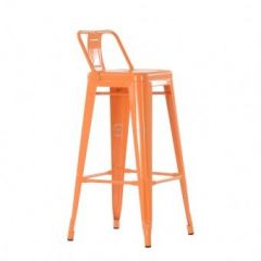Барный стул Barneo N-242 Tolix Style 2003 Оранжевый в Режи - rezh.mebel24.online | фото