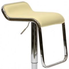 Барный стул Barneo N-41 Lem кремовый в Режи - rezh.mebel24.online | фото 2