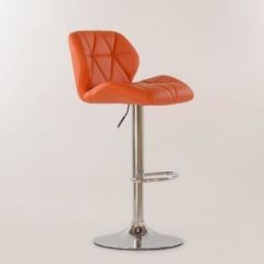 Барный стул Barneo N-85 Diamond оранжевый в Режи - rezh.mebel24.online | фото 2