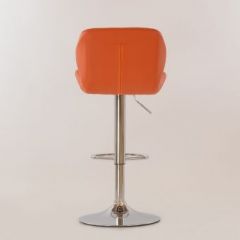 Барный стул Barneo N-85 Diamond оранжевый в Режи - rezh.mebel24.online | фото 3