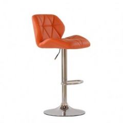Барный стул Barneo N-85 Diamond оранжевый в Режи - rezh.mebel24.online | фото