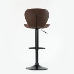 Барный стул Barneo N-86 Time / Black / VPU Brown Vintage коричневый винтаж PK970-18 в Режи - rezh.mebel24.online | фото 2