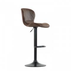 Барный стул Barneo N-86 Time / Black / VPU Brown Vintage коричневый винтаж PK970-18 в Режи - rezh.mebel24.online | фото