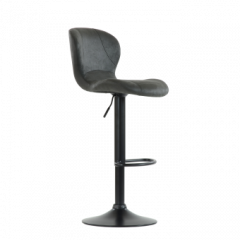 Барный стул Barneo N-86 Time / Black / VPU Dark Gray Vintage серый винтаж 970-11 в Режи - rezh.mebel24.online | фото