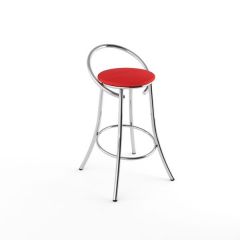 Барный стул Фуриант красный матовый-803м в Режи - rezh.mebel24.online | фото 1