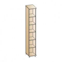 Детская Мелисса композиция 7 (Гикори Джексон светлый) в Режи - rezh.mebel24.online | фото 5