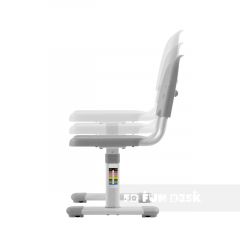 Комплект парта + стул трансформеры Cantare Grey в Режи - rezh.mebel24.online | фото 6