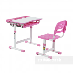 Комплект парта + стул трансформеры Cantare Pink в Режи - rezh.mebel24.online | фото 2