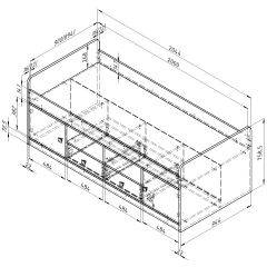 Детская ДЕЛЬТА Сильвер (модульная) в Режи - rezh.mebel24.online | фото 13