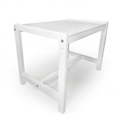 Детский растущий комплект стол и два стула  Я САМ "Лофт" (Белый, Белый) в Режи - rezh.mebel24.online | фото