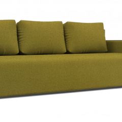 Диван Алиса 4 Bahama GREEN - Teos Dark Brown в Режи - rezh.mebel24.online | фото