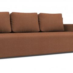 Диван Алиса 4 Shaggy HONEY - Teos Dark Brown в Режи - rezh.mebel24.online | фото