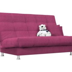 Диван Идальго Shaggy Magenta с подушками в Режи - rezh.mebel24.online | фото