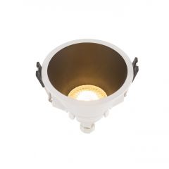 DK3026-WB Встраиваемый светильник, IP 20, 10 Вт, GU5.3, LED, белый/черный, пластик в Режи - rezh.mebel24.online | фото 4