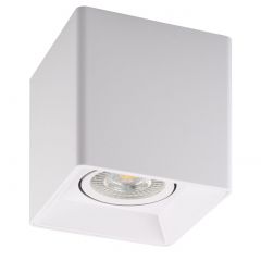 DK3030-WH Светильник накладной IP 20, 10 Вт, GU5.3, LED, белый, пластик в Режи - rezh.mebel24.online | фото 2