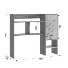 ЭНЕРДЖИ Надстройка 1200 прямая в Режи - rezh.mebel24.online | фото 3