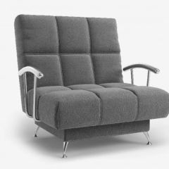 ФИНКА-2 Кресло с подлокотниками хром ПОНИ 12 в Режи - rezh.mebel24.online | фото