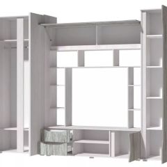 Гостиная Аванта (Анкор светлый/Артвуд темный) в Режи - rezh.mebel24.online | фото 2