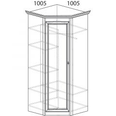 Гостиная Флоренция 4 Дуб оксфорд в Режи - rezh.mebel24.online | фото 6