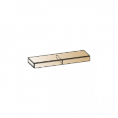Гостиная Камелия Композиция 11 (Гикори Джексон темный) в Режи - rezh.mebel24.online | фото 6