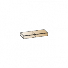 Гостиная Камелия Композиция 12 (Гикори Джексон темный) в Режи - rezh.mebel24.online | фото 6