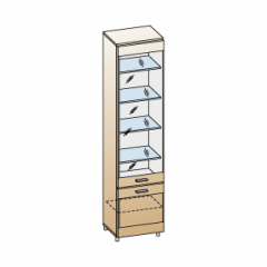Гостиная Камелия Композиция 5 (Ясень Асахи) в Режи - rezh.mebel24.online | фото 2