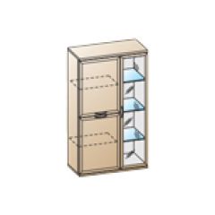 Гостиная Карина Композиция 12 (Гикори Джексон светлый) в Режи - rezh.mebel24.online | фото 2