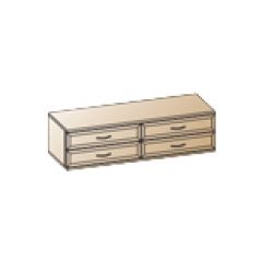 Гостиная Карина Композиция 12 (Гикори Джексон светлый) в Режи - rezh.mebel24.online | фото 5