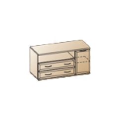 Гостиная Карина Композиция 22 (Снежный ясень) в Режи - rezh.mebel24.online | фото 8
