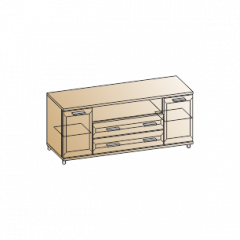 Гостиная Мелисса Композиция 4 (Снежный Ясень) в Режи - rezh.mebel24.online | фото 4