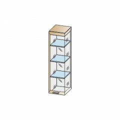 Гостиная Мелисса Композиция 8 (Акация Молдау) в Режи - rezh.mebel24.online | фото 3