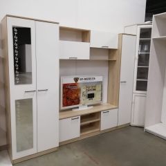 Гостиная МГС 3 Исполнение 1 (Дуб сонома/Белый) в Режи - rezh.mebel24.online | фото 4