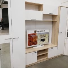 Гостиная МГС 3 Исполнение 1 (Дуб сонома/Белый) в Режи - rezh.mebel24.online | фото 6