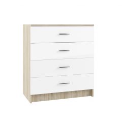 СОФИ Гостиная (модульная) дуб сонома/белый глянец в Режи - rezh.mebel24.online | фото 14