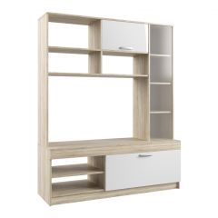 СОФИ Гостиная (модульная) дуб сонома/белый глянец в Режи - rezh.mebel24.online | фото 3