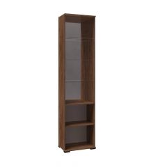 Гостиная София СП-4 Пенал с витриной МДФ Дуб крафт табачный в Режи - rezh.mebel24.online | фото 2
