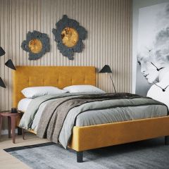 Интерьерная кровать Сириус с П/М (1200) в Режи - rezh.mebel24.online | фото