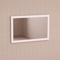 Кэт-4 Зеркало (ЛДСП Бодега белая) в Режи - rezh.mebel24.online | фото