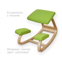 Коленный стул Smartstool Balance + Чехлы в Режи - rezh.mebel24.online | фото 4