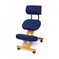 Коленный стул со спинкой Smartstool KW02В + Чехлы в Режи - rezh.mebel24.online | фото 3