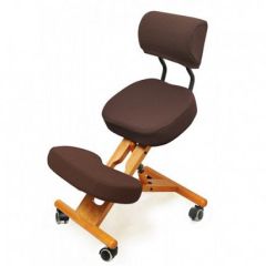 Коленный стул со спинкой Smartstool KW02В + Чехлы в Режи - rezh.mebel24.online | фото 7