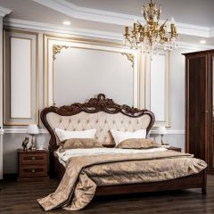 Комод 4 ящика Афина + Зеркало ППУ Афина (караваджо) в Режи - rezh.mebel24.online | фото 5