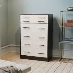 Комод К-2.4 (Венге/Дуб молочный) в Режи - rezh.mebel24.online | фото 2