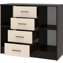 СОФИЯ Комод К1000 2Д (венге/дуб белфорт) в Режи - rezh.mebel24.online | фото 2