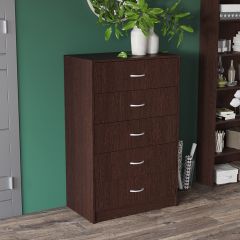 Комод Лофт 5 ящиков (Венге) в Режи - rezh.mebel24.online | фото