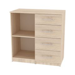 Комод "Калисто (K17)" ручка рейлинг в Режи - rezh.mebel24.online | фото 2