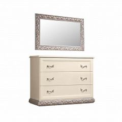 Комод Тиффани штрих-лак/серебро (ТФКМ-1) в Режи - rezh.mebel24.online | фото