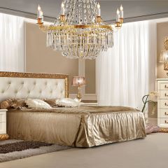 Комод узкий Тиффани штрих-лак/золото (ТФКМ-2) в Режи - rezh.mebel24.online | фото 2